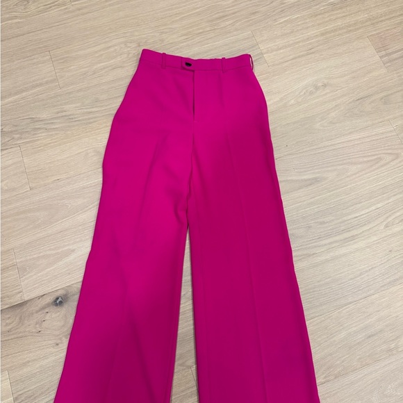 Zara Fuchsia Double-Breasted Vest - Picture 6 of 7